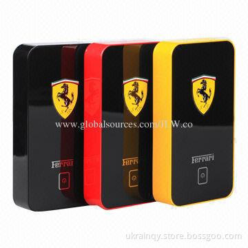 Portable Power Banks for Mobile Phones with 6,000mAh Capacity, 5V, 1,000mA Input